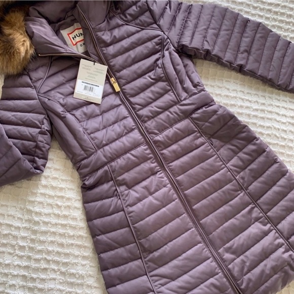 Hunter Refined Down Snow Winter Long Coat NWT - Picture 6 of 13